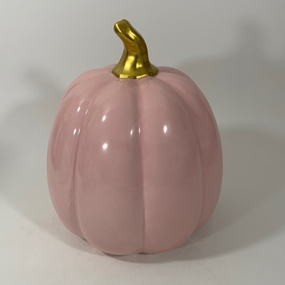 Ceramic Pumpkin Lantern By Gardeners Eden - Picture 6 of 9
